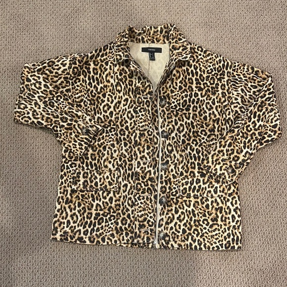 Leopard 🐆 print jacket - Picture 1 of 6